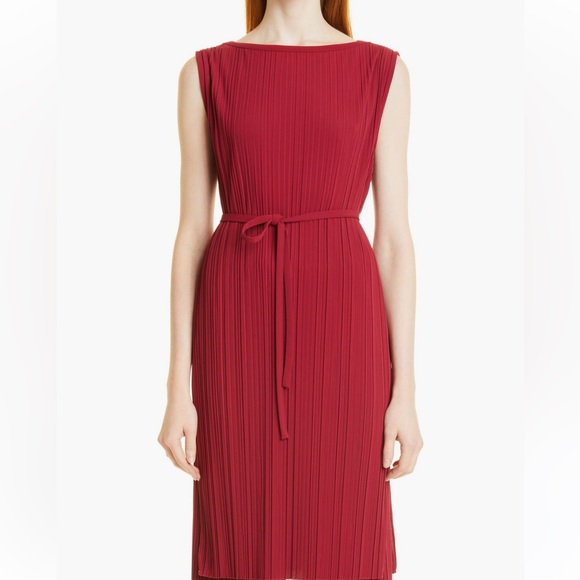 Max Mara Bacco Tunic Deep Red (no belt) - Picture 1 of 1